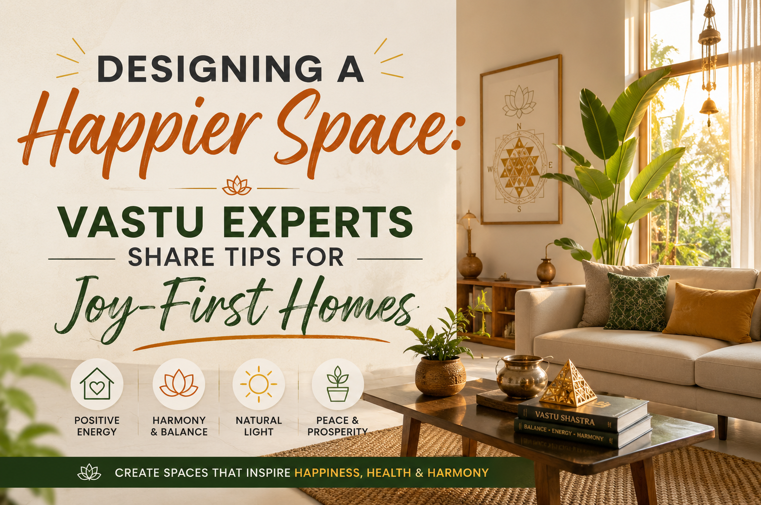 Designing a Happier Space Vastu Experts Share Tips for Joy-First Homes
