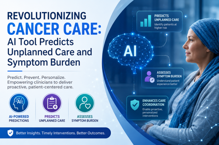 Revolutionizing Cancer Care: AI Tool Predicts Unplanned Care and Symptom Burden