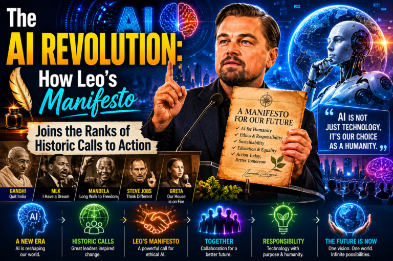 The AI Revolution How Leo's Manifesto Joins the Ranks of Historic Calls to Action