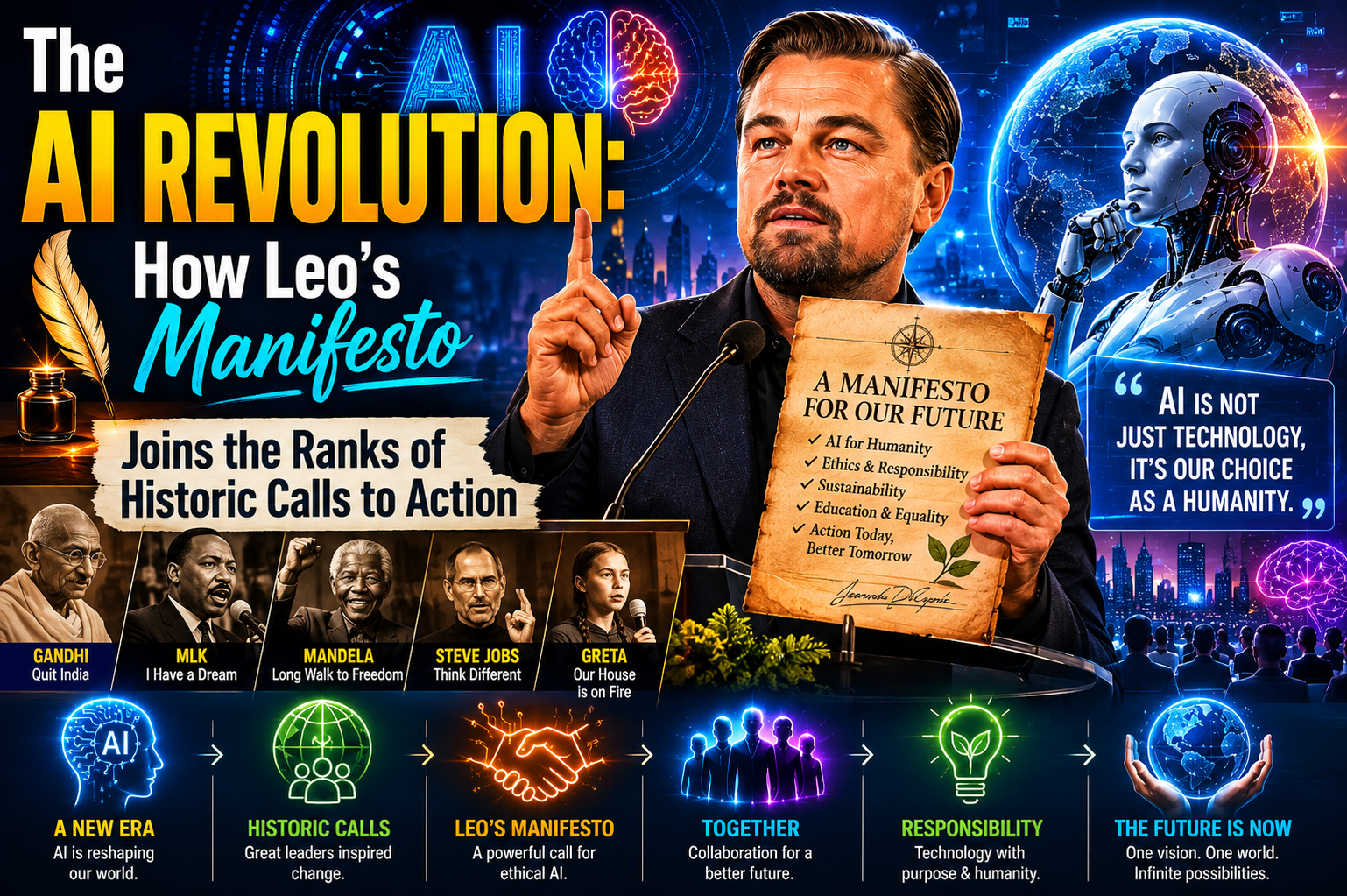 The AI Revolution How Leo's Manifesto Joins the Ranks of Historic Calls to Action