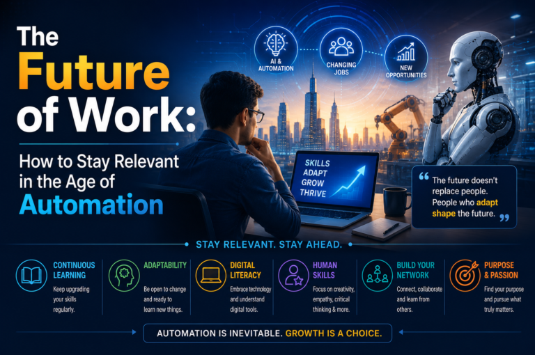 The Future of Work How to Stay Relevant in the Age of Automation