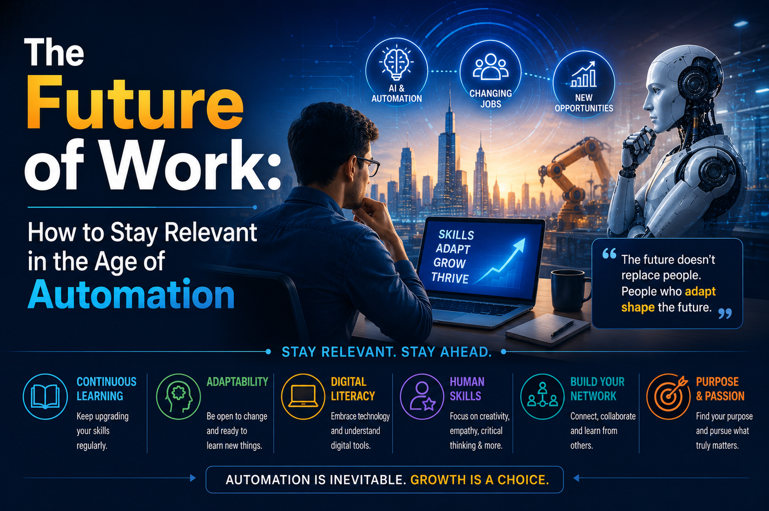 The Future of Work How to Stay Relevant in the Age of Automation