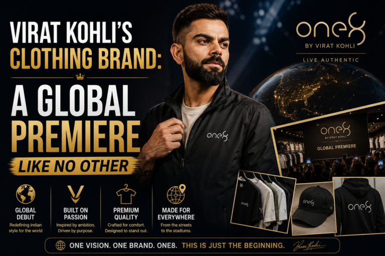 Virat Kohli’s Clothing Brand: A Global Premiere Like No Other