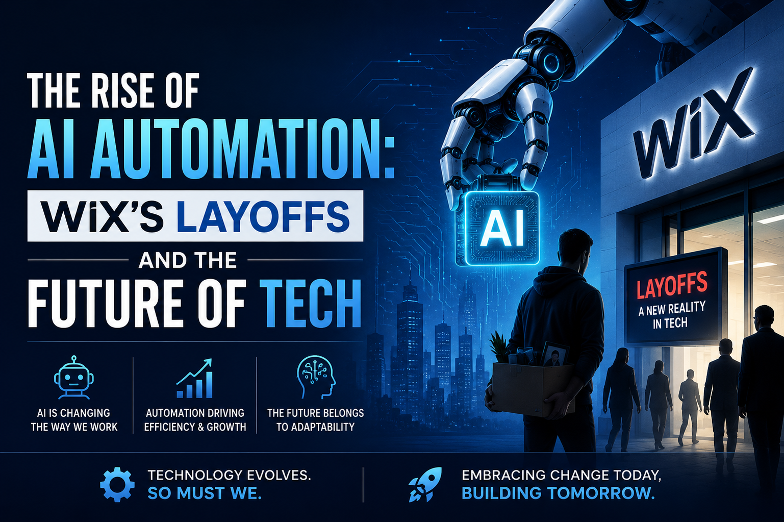 The Rise of AI Automation: Wix’s Layoffs and the Future of Tech