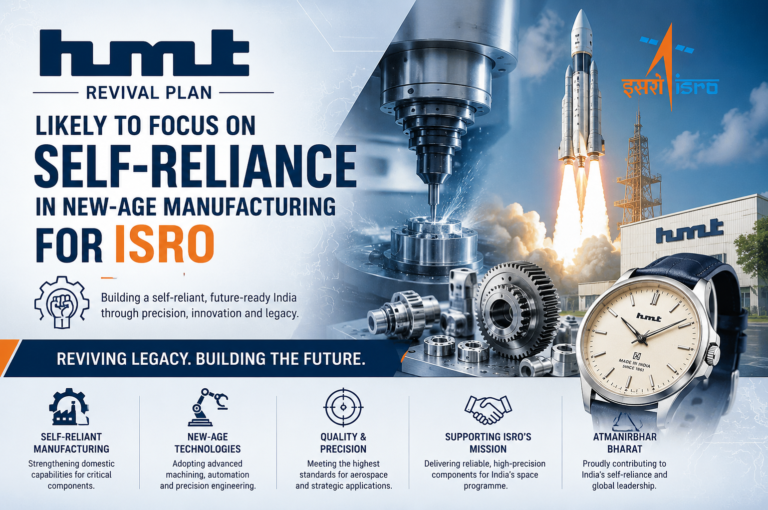 HMT revival plan likely to focus on self-reliance in new-age manufacturing for ISRO