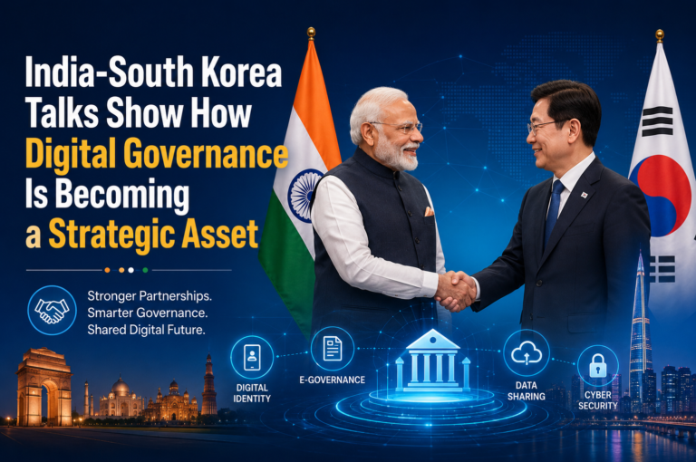 India-South Korea Talks Show How Digital Governance Is Becoming a Strategic Asset