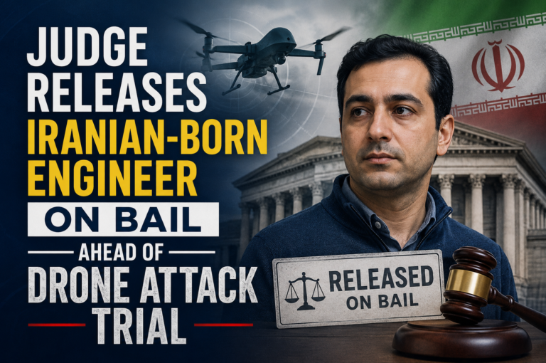 Judge Releases Iranian-Born Engineer on Bail Ahead of Drone Attack Trial