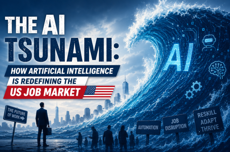 The AI Tsunami How Artificial Intelligence Is Redefining the US Job Market