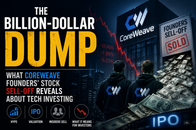 The Billion-Dollar Dump What CoreWeave Founders' Stock Sell-Off Reveals About Tech Investing