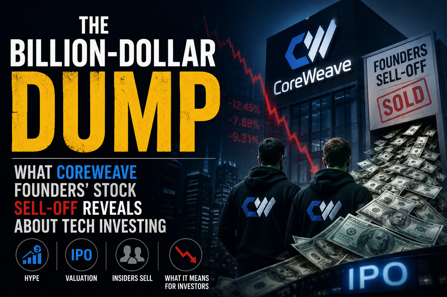 The Billion-Dollar Dump What CoreWeave Founders' Stock Sell-Off Reveals About Tech Investing