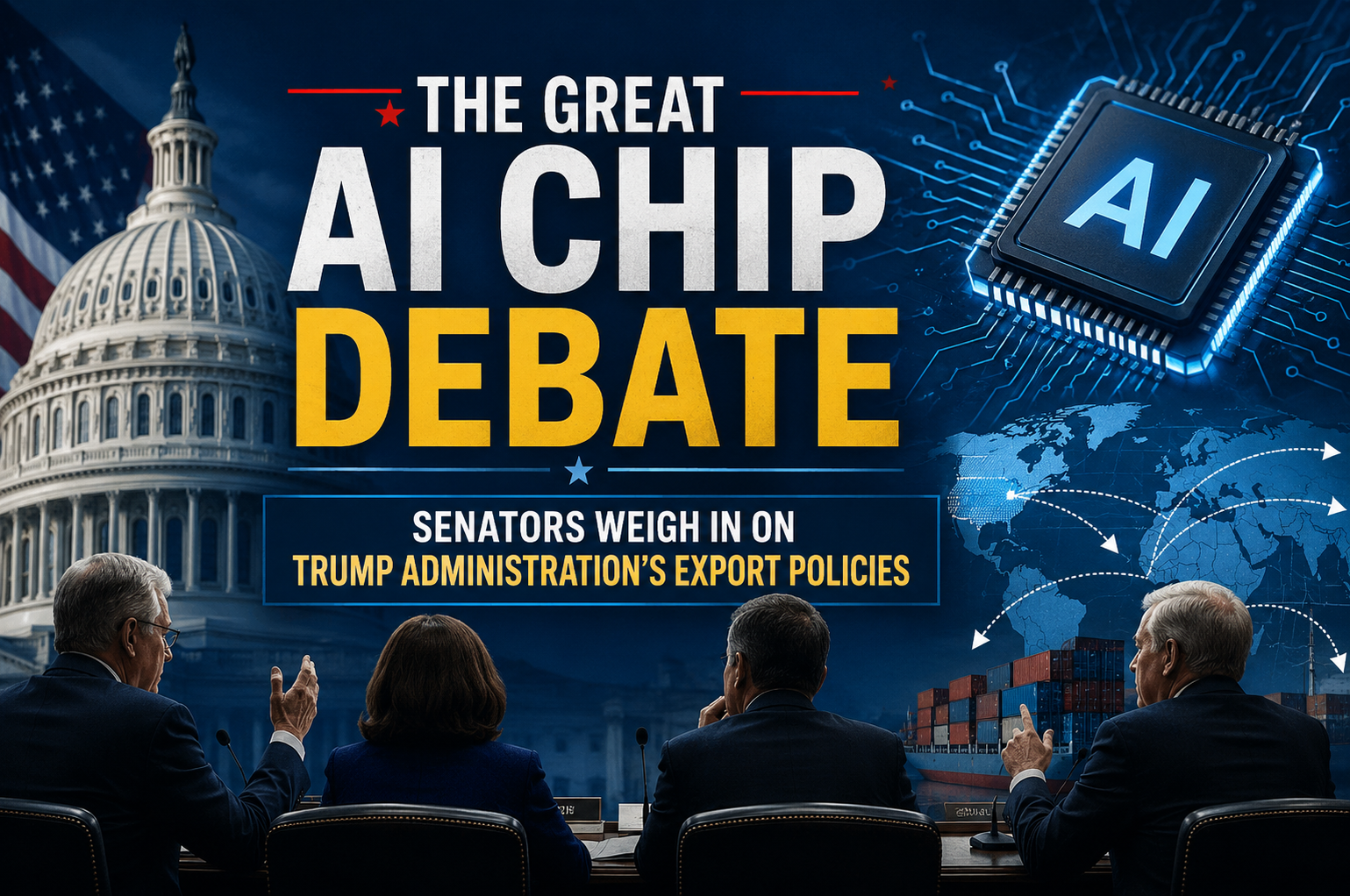The Great AI Chip Debate Senators Weigh In On Trump Administration’s Export Policies