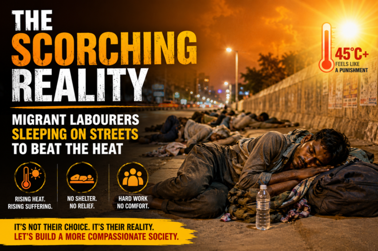 The Scorching Reality Migrant Labourers Sleeping On Streets To Beat The Heat