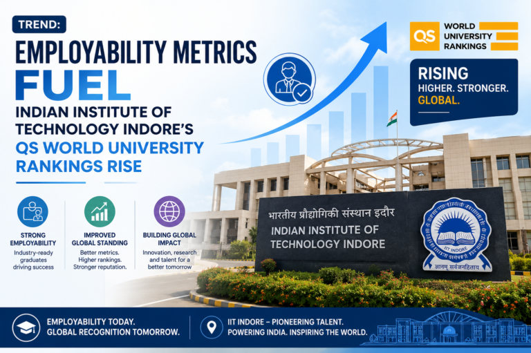 Trend Employability Metrics Fuel Indian Institute Of Technology Indore's QS World University Rankings Rise