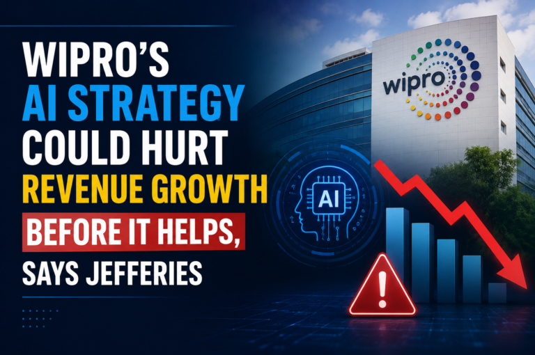 Wipro's AI Strategy Could Hurt Revenue Growth Before It Helps, Says Jefferies