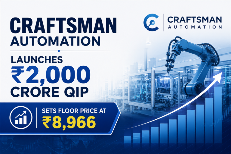 httpstrendcraftai.comcraftsman-automation-s-2-000-crore-qip-a-new-era-for-automation