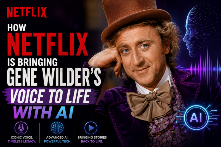 How Netflix is Bringing Gene Wilder’s Voice to Life with AI